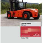 Linde Series 1402 IC Truck: H180, H200, H220, H250, H280, H300, H320 Service Training Manual