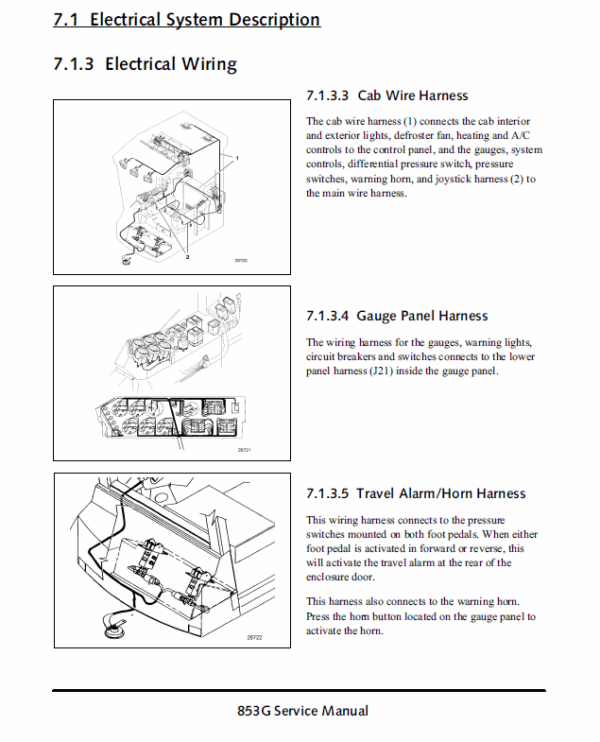 John Deere 853G Log Loader Service Manual TM-1889