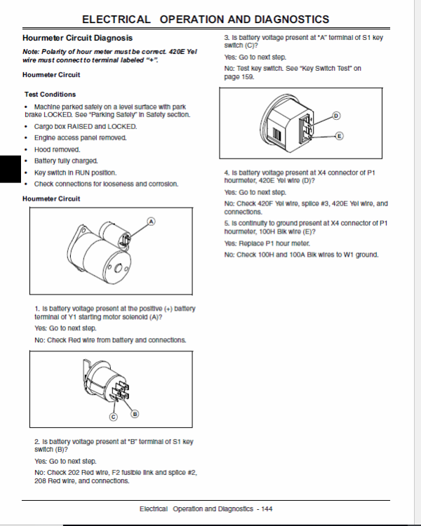 John Deere CS and CX Gator Utility Vehicles Service Manual TM-2119