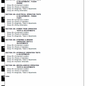 John Deere F710, F725 Front Mower Service Manual TM-1493