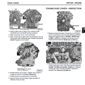 John Deere F735 Front Mower Service Manual TM-1597