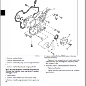 John Deere 3215A, 3215B, 3225B, 3235A and 3235B Mower Service Manual