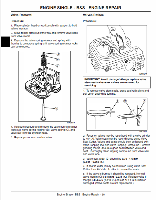 John Deere 100 series 102, 115, 125, 135, 145, 155C, 190C Lawn Tractor Manual