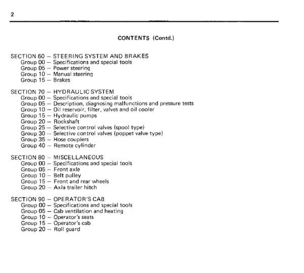 John Deere 840, 940, 1040, 1140 Tractors Service Manual TM-4353