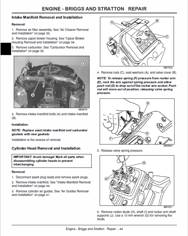 John Deere SST15, SST16, SST18 Lawn Tractor Service Manual TM-1908