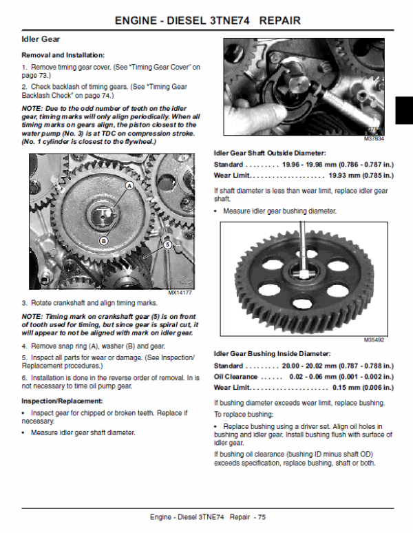 John Deere X495 and X595 Garden Tractors Service Manual TM-2024