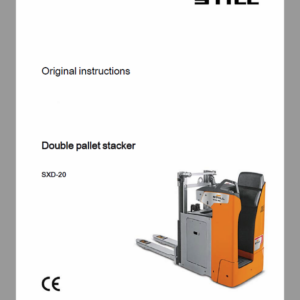 Still SXD-20 and SXH-20 Pallet Truck Workshop Circuit Repair Manual