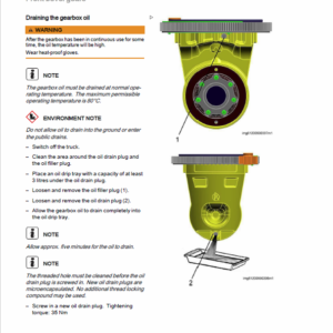 Still GX-X Turret Truck Operating and Workshop Repair Manual