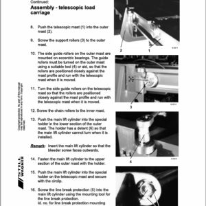 Still MX10 and MX13 Order Picker Workshop Repair Manual