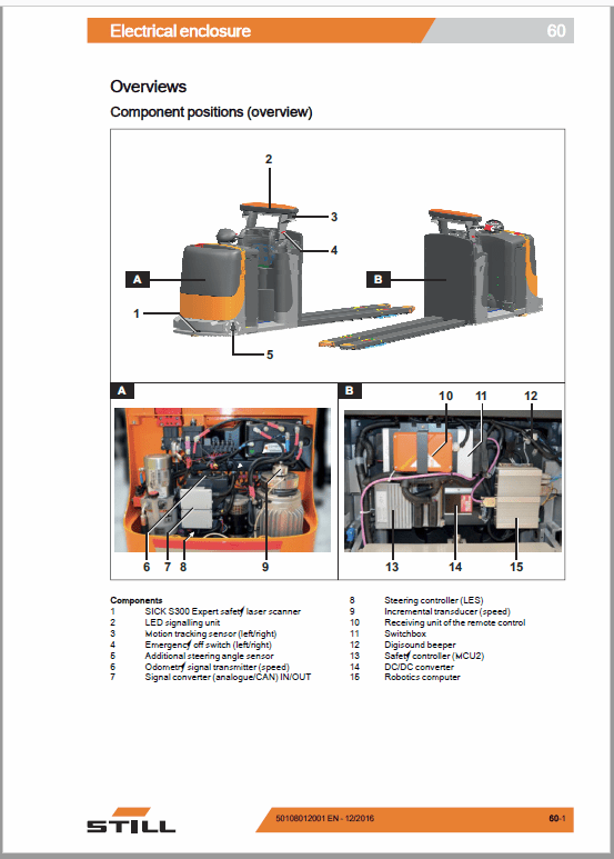 Still iGo neo CX20 Workshop Schematics Repair Manual