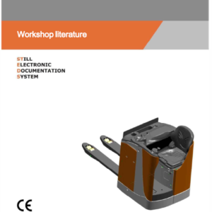 Still FS-X33,FU-X20,FV-X12, FVX16 Sit on Pallet Truck Workshop Repair Manual