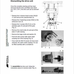 Still FM Type 429 and Type 447 Reach Truck Workshop Repair Manual