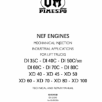 OM PIMESPO FIAT DI30CH, DI35CH, DI40C, DI50C Workshop Operating Repair Manual