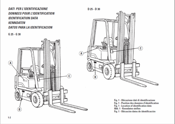 OM PIMESPO FIAT – D15, D18, D20, D23, G15, G18, G20, G23? Engine Repair Manual