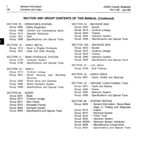 John Deere 550 Crawler Bulldozer Service Manual TM-1108