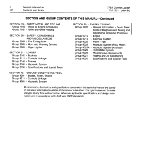 John Deere 755A Crawler Loader Service Manual TM-1231