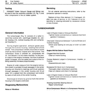 John Deere 646 Compactor Service Manual TM-1073