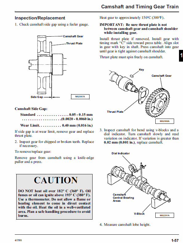 John Deere 220 Diesel Engines Service Manual CTM3