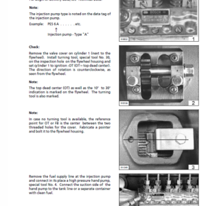 Liebherr Diesel Engine D904 – D906, D914 – D916, D924 – D926 Manual TM-1849 & TM-2223