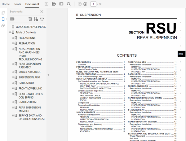 Nissan Murano Z50 2005 -2008 Repair Manual