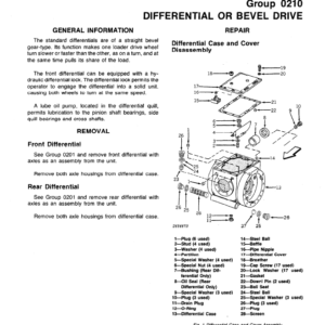 John Deere 844 Loader Service Manual TM-1189