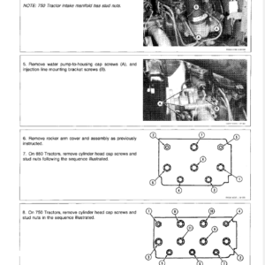 John Deere 650 and 750 Tractors Service Manual TM-1242