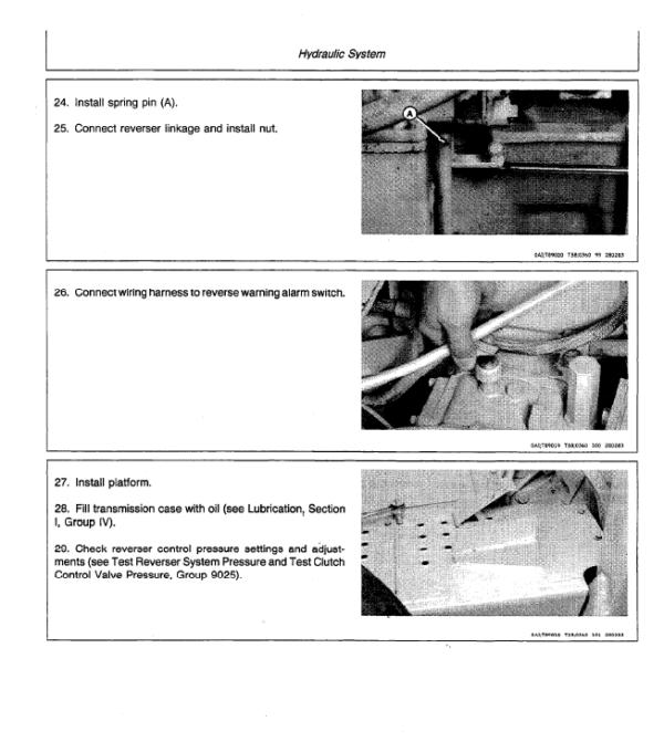 John Deere 401D Tractor Service Manual TM-1271