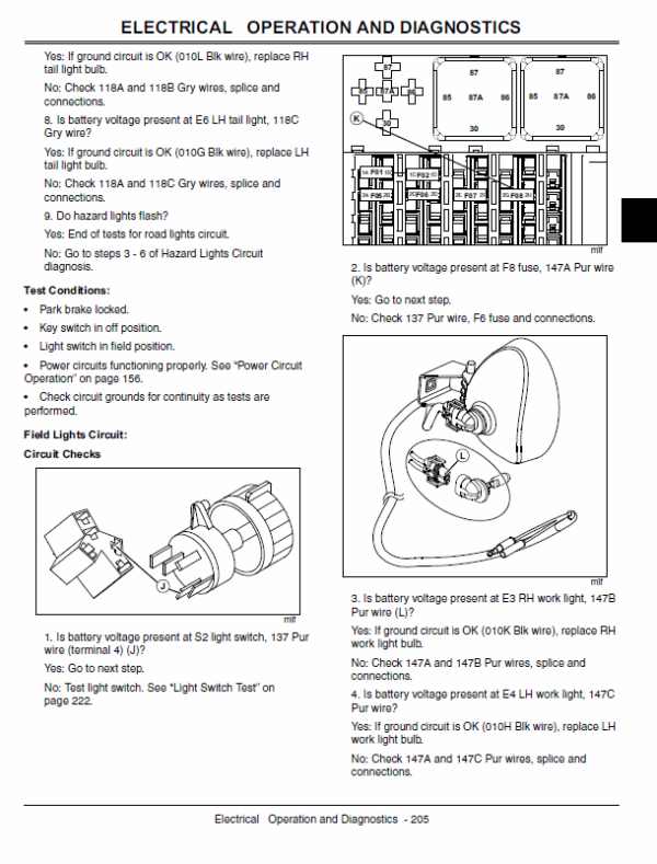 John Deere 4105 Compact Utility Tractors Service Manual TM-102419