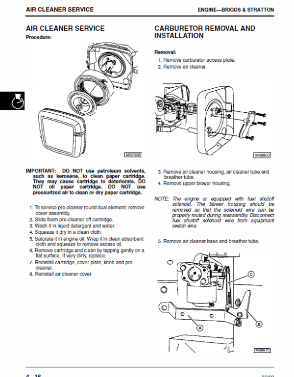 John Deere LTR155, LTR166, LTR180 Lawn Tractors Service Manual TM-1768