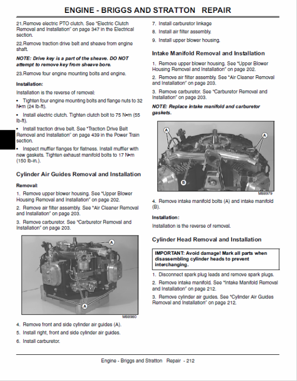 John Deere LX255, LX266, LX277, LX277AWS, LX279, LX288 Service Manual TM-1754