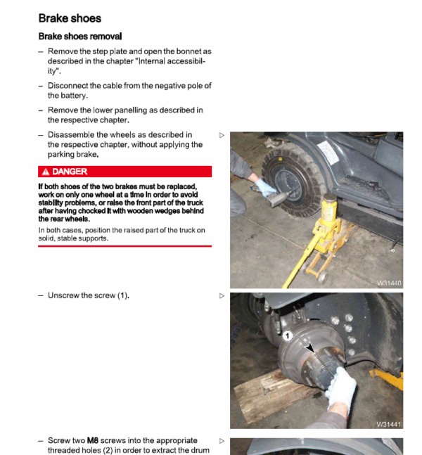 Still Diesel LPG Forklift Trucks RC40: RC40-16, RC40-18, RC40-20 Workshop Manual