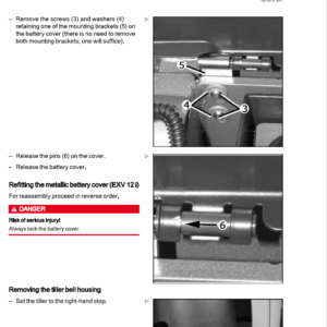 Still EXV 10,EXV 12, EXV 14AC, EXP and all EXV Model Pallet Stacker Workshop Repair Manual