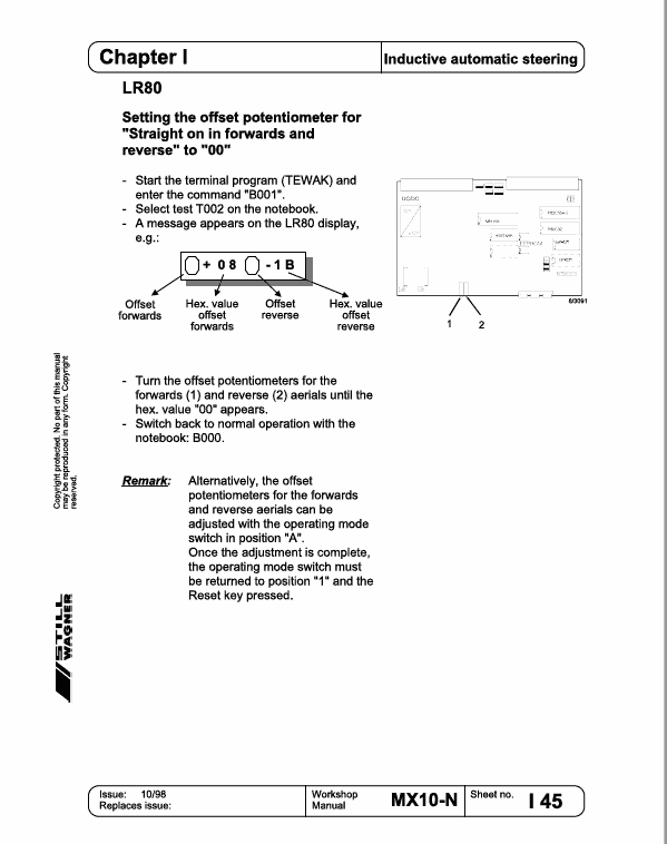 Still MX10 and MX13 Order Picker Workshop Repair Manual