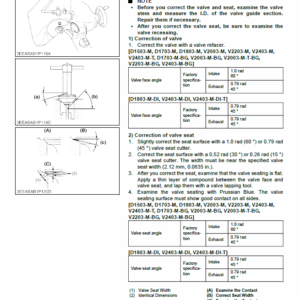 Still WSM 03-M-E3B, 03-M-E3BG Kubota Engine Workshop Repair Manual