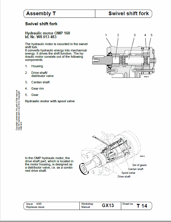 Still GX13 Order Picking Stacker Trucks Workshop Repair Manual