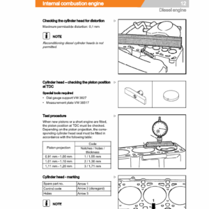 Still Engine VW 1.9 SDI (BXT,BEU) Workshop Repair Manual