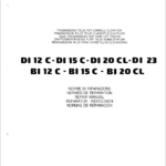 OM PIMESPO FIAT – D15, D18, D20, D23, G15, G18, G20, G23? Engine Repair Manual