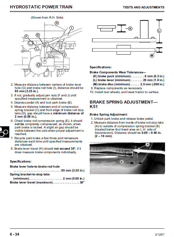 John Deere Sabre Lawn Tractors 1338 1538 1546 1638 Service Manual