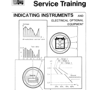 Linde Type 322, 323, 324 Forklift Model: E10, E12, E14, E15, E16, E20, E25, E30 Workshop Service Manual