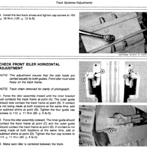 John Deere 450D, 455D Crawler Bulldozer Loader Service Manual