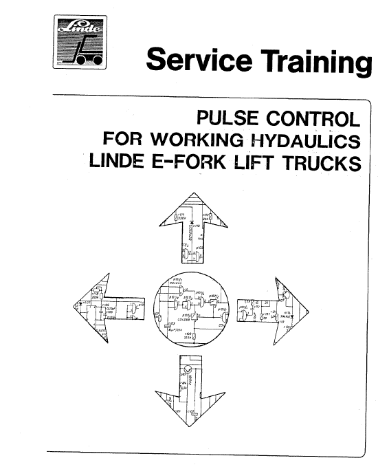 Linde Type 325 Electric Forklift Truck: E20, E25, E30 Workshop Service Manual