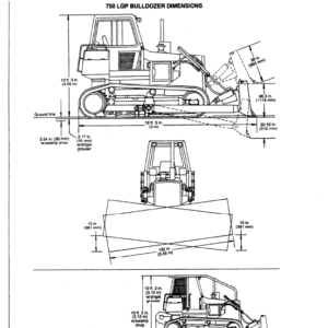 John Deere 750 Crawler Bulldozer Service Manual TM-1136