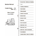Liebherr Crawler Dozers Series 2 Service Manual TM-1945 & TM-1946