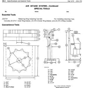 John Deere 646 Compactor Service Manual TM-1073