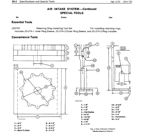 John Deere 646 Compactor Service Manual TM-1073