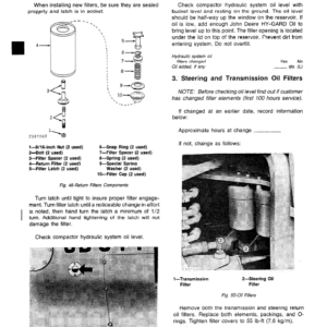 John Deere 646B Compactor Service Manual TM-1116