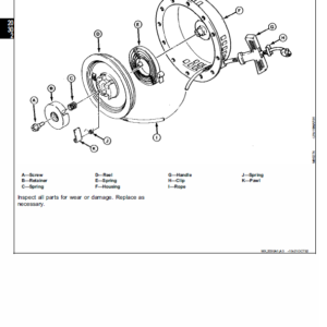 John Deere K Series Air Cooled & Liquid Cooled Engines Manual CTM5, CTM39