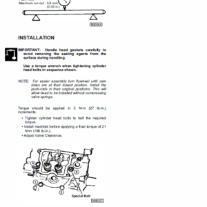 John Deere K Series Air Cooled & Liquid Cooled Engines Manual CTM5, CTM39