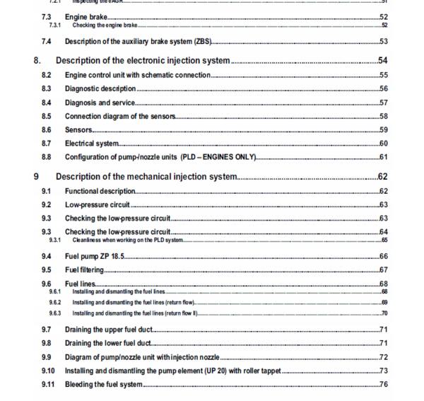 Liebherr Diesel Engine D934 D936 Service Manual