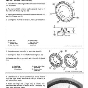 John Deere 30, 50 Excavator Service Manual TM-1380